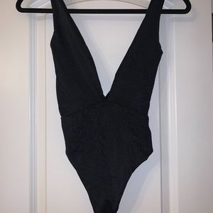PrettyLittleThing Black One Piece Swimsuit